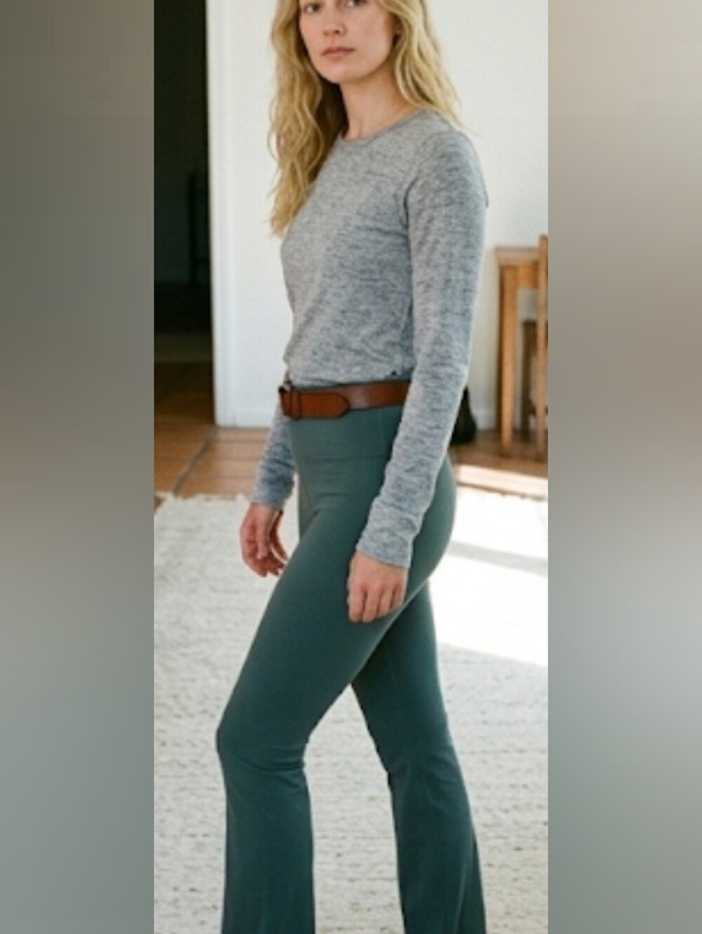 American Eagle Outfitters Dark Green Boot Cut Leggings